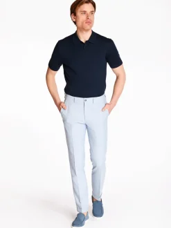 Herbie Frogg Linen Mix 2 Piece Suit - Blue