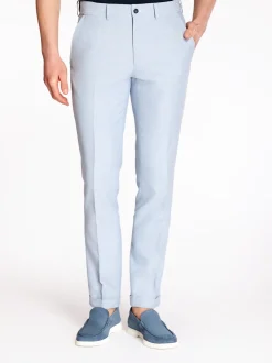 Herbie Frogg Linen Mix 2 Piece Suit - Blue