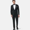 Herbie Frogg Peak Lapel Tuxedo - Black