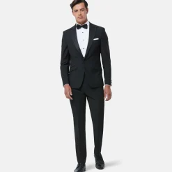 Herbie Frogg Peak Lapel Tuxedo - Black