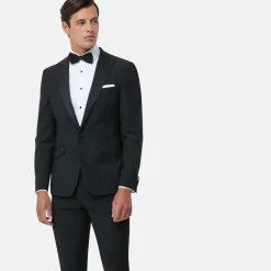 Herbie Frogg Peak Lapel Tuxedo - Black