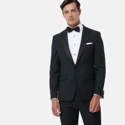 Herbie Frogg Peak Lapel Tuxedo - Black