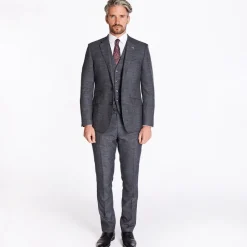 Herbie Frogg Plain 3 Piece Suit - Grey