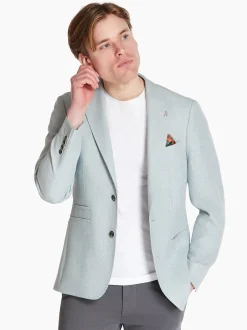 Herbie Frogg Plain Blazer - Mint Green