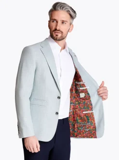 Herbie Frogg Plain Blazer - Mint Green