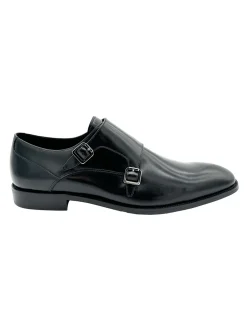John White Monkton Black Formal Shoe - Black