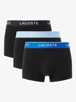 Lacoste 3 Pack Trunk - Black