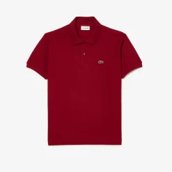 Lacoste Original Cotton Pique Polo - Red