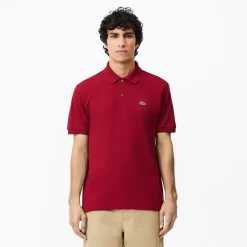 Lacoste Original Cotton Pique Polo - Red