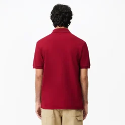 Lacoste Original Cotton Pique Polo - Red
