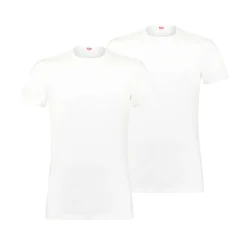 Levis 2pk Solid Crew Neck T-Shirt - White
