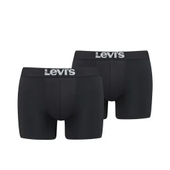 Levis Solid Basic Boxer 2pk - Black