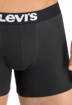Levis Solid Basic Boxer 2pk - Black