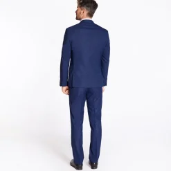Marco Capelli 3 Piece Check Suit - Navy