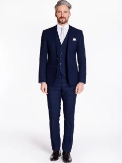 Marco Capelli Alberto Check Suit - Navy