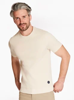 Marco Capelli Amalfi Short Sleeve Sweatshirt - Stone