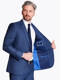 Marco Capelli Birdseye Two Piece Suit - Blue