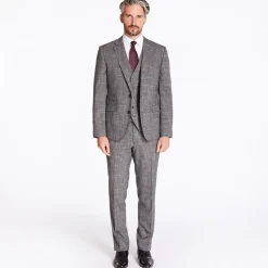 Marco Capelli Check Suit - Grey