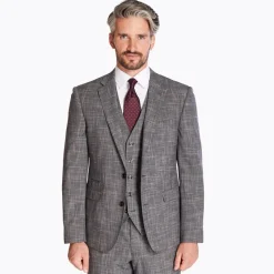 Marco Capelli Check Suit - Grey