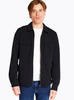 Marco Capelli Chest Pocket Overshirt - Navy