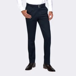 Marco Capelli Classic Regular Fit Trousers - Navy