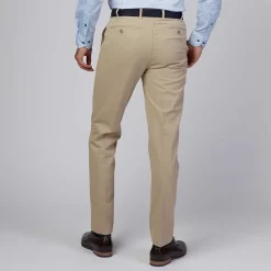 Marco Capelli Classic Regular Fit Trousers - Stone