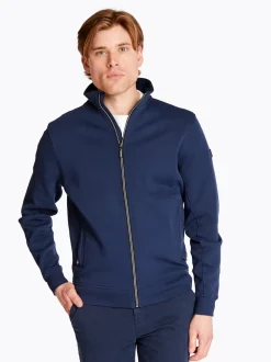 Marco Capelli Double Face Interlock Sweat - Navy