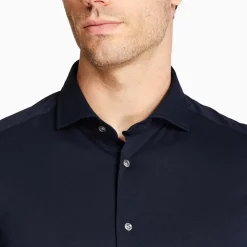 Marco Capelli Dynamic Flex Stretch Shirt - Navy