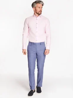 Marco Capelli Easy Care Fine Twill Shirt - Pink