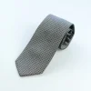 Marco Capelli Geo Dot 8cm Silk Tie - Grey