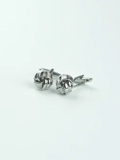 Marco Capelli Knot Cufflink - Silver