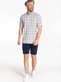 Marco Capelli League Check Shirt - Blue