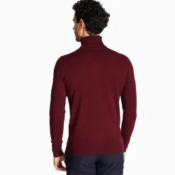 Marco Capelli Lightweight Polo Neck - Red
