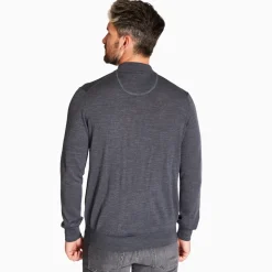 Marco Capelli Merino Wool Turtleneck Knit - Grey