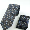 Marco Capelli Mini Floral 7.5cm Tie With Pocket Square - Brown