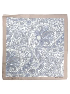 Marco Capelli Paisley Silk Pocket Square