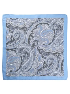 Marco Capelli Paisley Silk Pocket Square