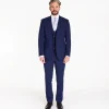 Marco Capelli Plain 3 Piece Suit - Navy