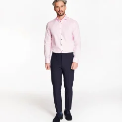Marco Capelli Plain Twill Shirt - Pink