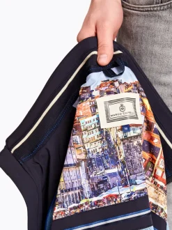 Marco Capelli Porto Bomber Jacket - Navy