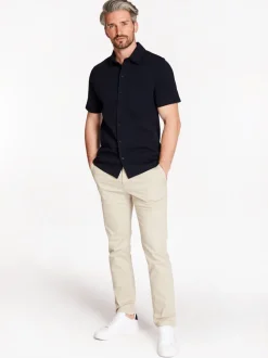 Marco Capelli Puglia Knitted Shirt - Navy
