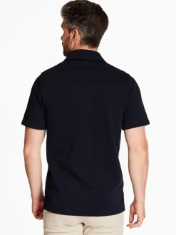 Marco Capelli Puglia Knitted Shirt - Navy