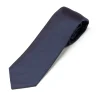 Marco Capelli Retro Pattern 8cm Silk Tie - Navy