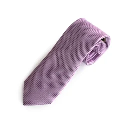 Marco Capelli Sartorial Geo 8cm Silk Tie - Pink