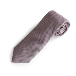 Marco Capelli Sartorial Geo 8cm Silk Tie - Pink
