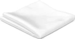 Marco Capelli Slim Bow Tie And Pocket Square - White