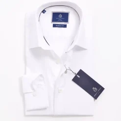 Marco Capelli Slim Fit Business Shirt - White
