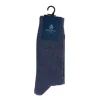 Marco Capelli Soft Cotton Logo Socks - Blue