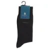 Marco Capelli Soft Cotton Logo Socks - Black