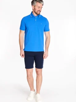Marco Capelli Soft Cotton Tipping Polo - Blue